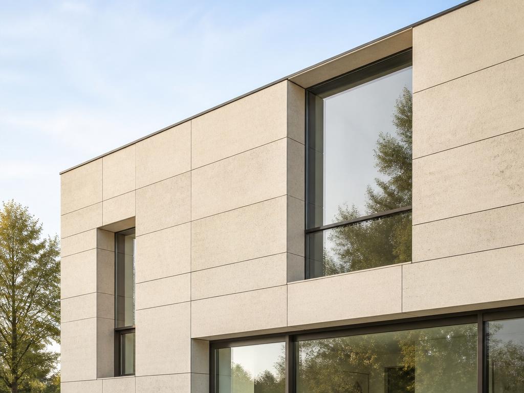 Fassadenoberfläche Naturstein als Beispiel für RENOFLEX® Oberflächenebene